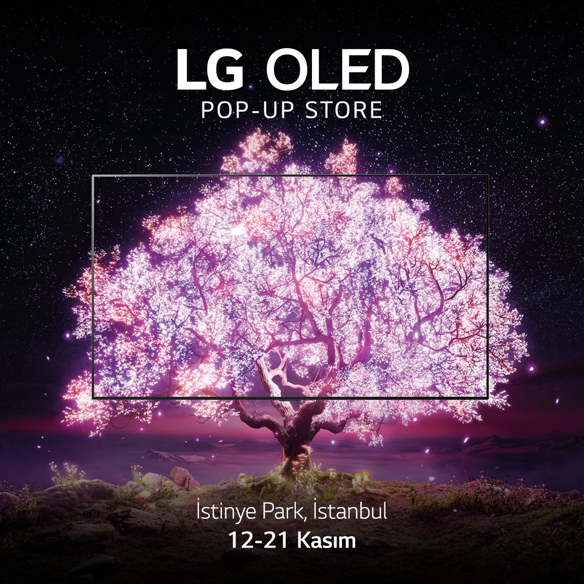 LG OLED Pop-Up Store 12-21 Kasım’da İstinyePark’ta