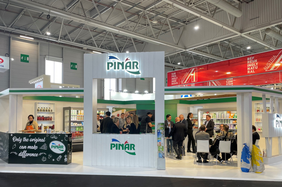 Pınar ürünleri, SIAL Paris 2022 Fuarı’nda büyük ilgi gördü