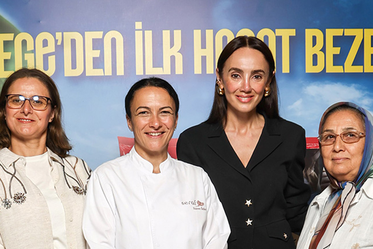 Ege'den hasat bezelye Michelin tavsiyeli restoran menüsünde