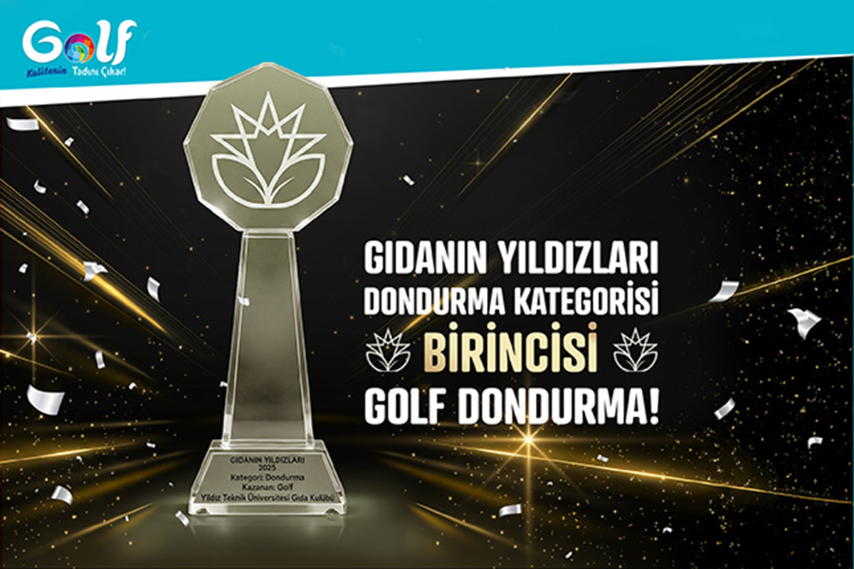 Gıdanın Yıldızları Dondurma kategorisi birincisi Golf Dondurma