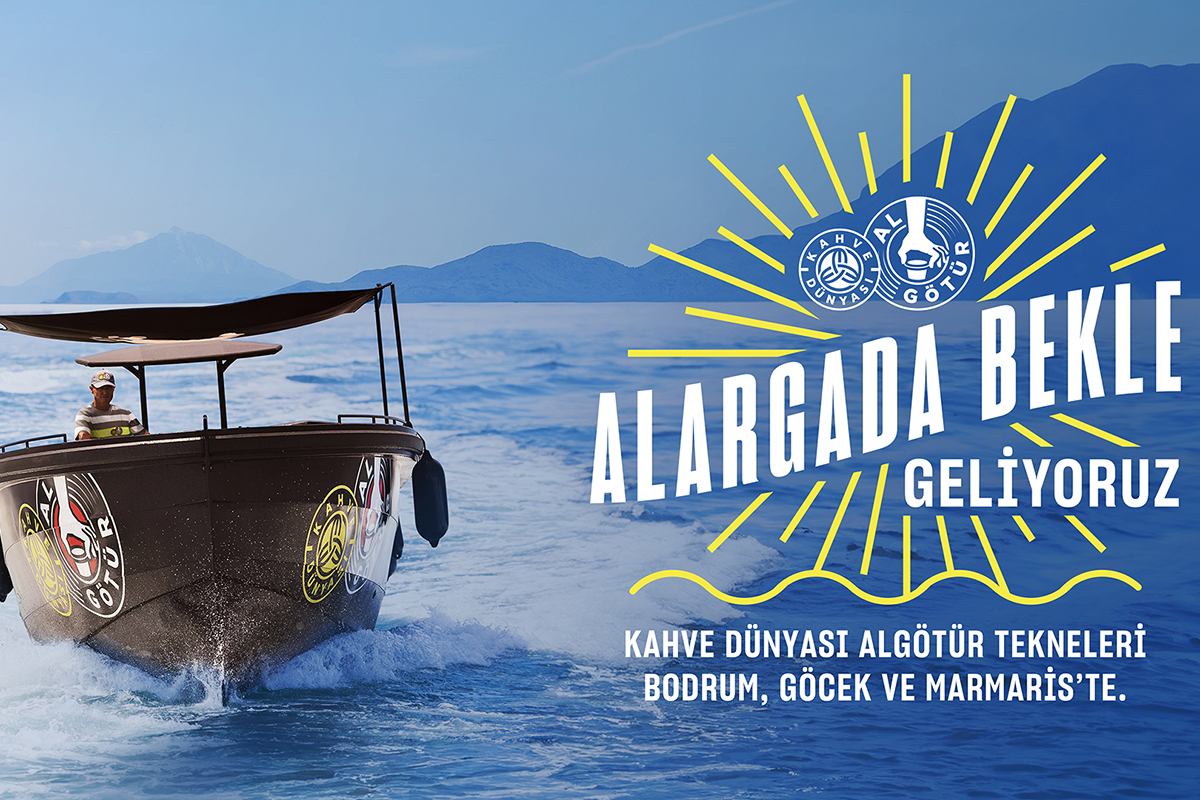 Kahve Dünyası Algötür Tekne Sezonu Açtı