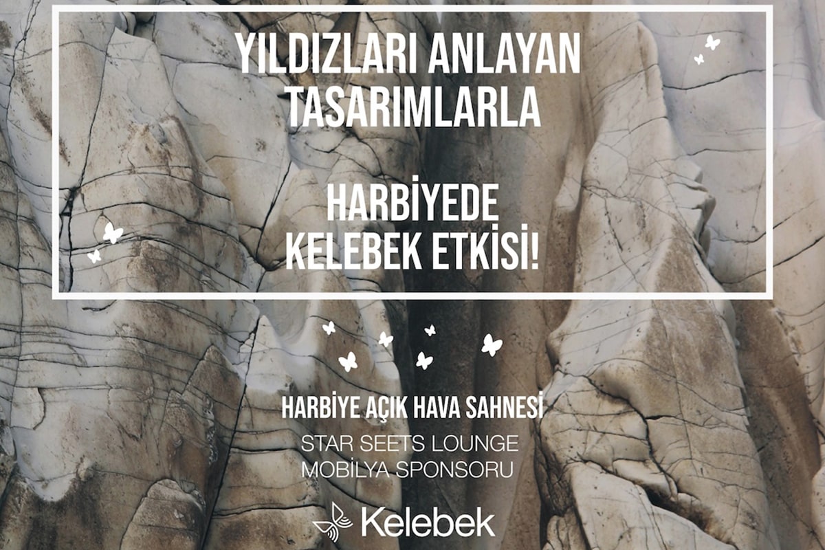 Kelebek Mobilya, Harbiye Açık Hava Sahnesi'ndeki İş Birliği ile Fark Yaratıyor