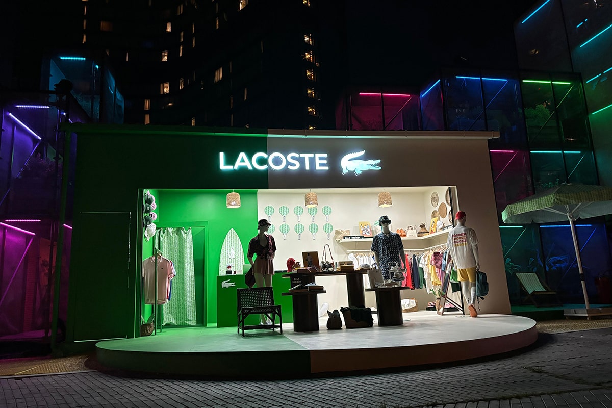 Lacoste Pop-Up Mağazası: Bomontiada’da Yazın Coşkusu