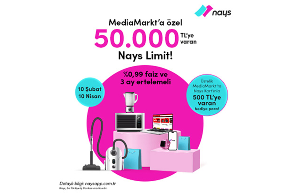 MediaMarkt, Nays iş birliği ile teknoloji alışverişinde limitleri zorluyor