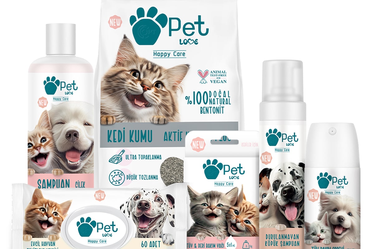 Pet Love’dan Patili Dostlarımızın Hassas Cildine Özel Şampuan! 