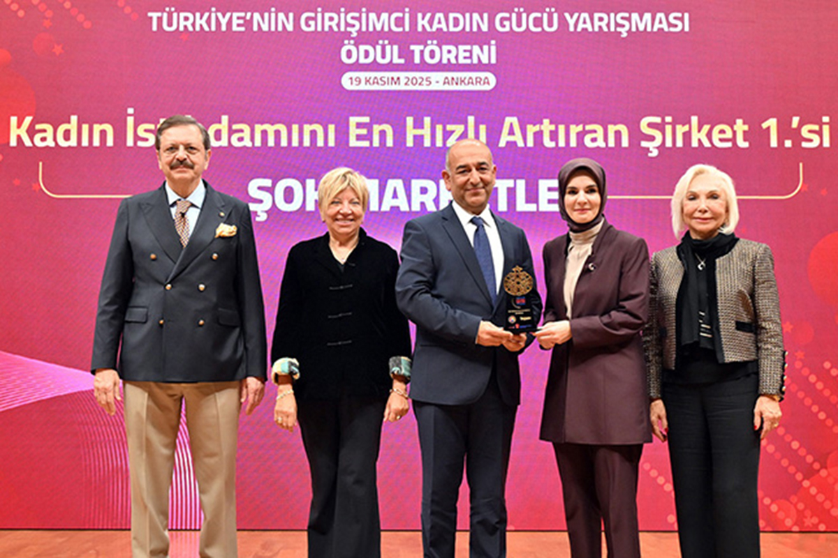 Şok Marketler'e 'Kadın İstihdamını En Hızlı Artıran Şirket' ödülü