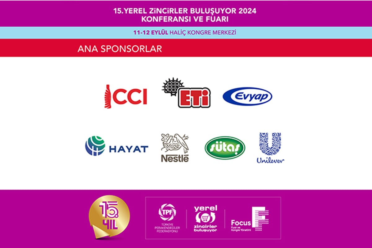 Yerel Zincirler Buluşuyor 2024 Ana Sponsorları Duyuruldu